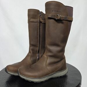 Eddie Bauer Lodge Leather Boots Size-6